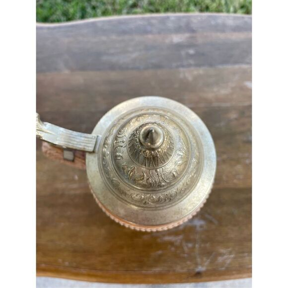 Vintage German Beer Stein Handmade Handpainted Pewter Lid Ramstein Pfalz Town - Picture 8 of 15